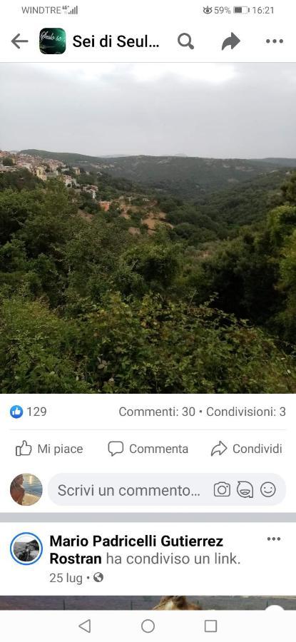 Stellaria Casa Vacanze In Montagna Panorama Stupendo Sardegna Seùlo 외부 사진